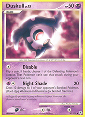 Duskull Diamond & Pearl Pokemon Card