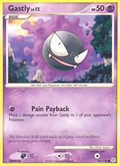 Gastly Diamond & Pearl Pokemon Card