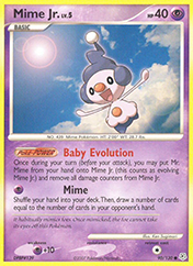 Mime Jr. Diamond & Pearl Pokemon Card