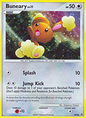 Buneary DP Black Star Promos Pokemon Card