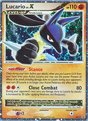 Lucario DP Black Star Promos Card List