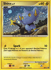 Shinx DP Black Star Promos Card List