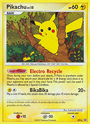 Pikachu DP Black Star Promos Card List