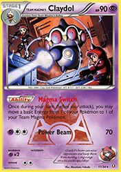 Team Magma's Claydol Double Crisis Pokemon Card