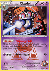 Team Magma's Claydol Double Crisis Card List