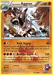 Team Magma's Aggron Double Crisis Card List