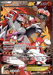 Team Magma's Groudon-ex Double Crisis Card List