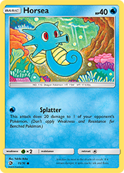 Horsea Dragon Majesty Card List