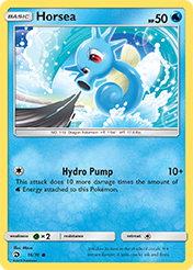 Horsea Dragon Majesty Card List