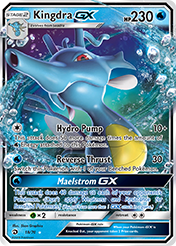 Kingdra-GX Dragon Majesty Card List