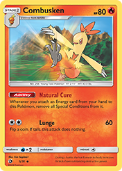 Combusken Dragon Majesty Card List