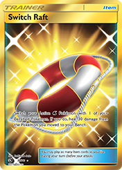 Switch Raft Dragon Majesty Pokemon Card