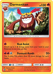 Darmanitan Dragon Majesty Card List