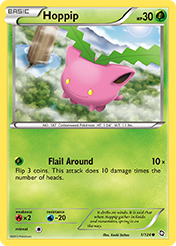 Hoppip Dragons Exalted Pokemon Card