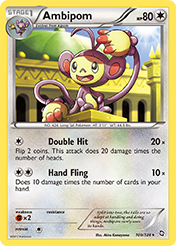 Ambipom Dragons Exalted Pokemon Card