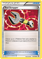 Tool Scrapper Dragons Exalted Pokemon Card