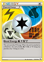 Blend Energy WaterLightningFightingMetal Dragons Exalted Pokemon Card