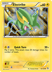 Electrike Dragons Exalted Pokemon Card