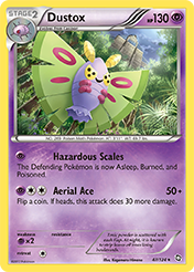 Dustox Dragons Exalted Pokemon Card