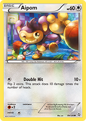Aipom Dragons Exalted Pokemon Card