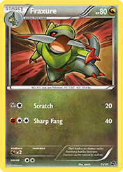 Fraxure Dragon Vault Card List