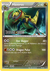 Haxorus Dragon Vault Pokemon Card