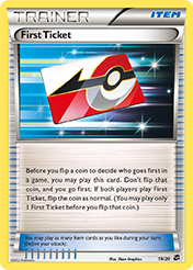 First Ticket Dragon Vault Pokemon Card