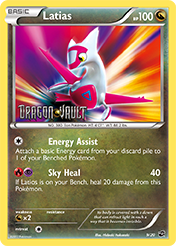 Latias Dragon Vault Card List