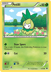 Petilil Emerging Powers Card List