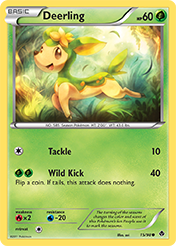 Deerling Emerging Powers Card List