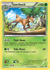 Sawsbuck Emerging Powers Card List