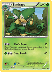 Simisage Emerging Powers Card List