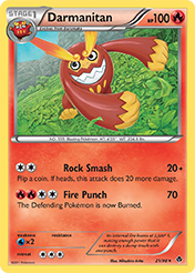 Darmanitan Emerging Powers Pokemon Card