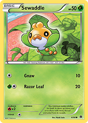 Sewaddle Emerging Powers Card List