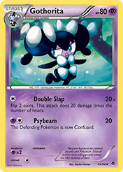 Gothorita Emerging Powers Pokemon Card