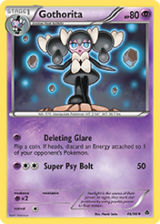 Gothorita Emerging Powers Pokemon Card