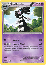 Gothitelle Emerging Powers Pokemon Card