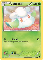 Cottonee Emerging Powers Card List