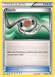 Recycle Emerging Powers Pokemon Card
