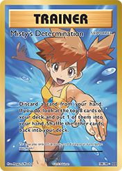 Misty's Determination Evolutions Pokemon Card
