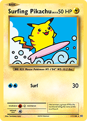 Card image - Surfing Pikachu - 111 from Evolutions