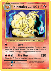 Ninetales Evolutions Card List