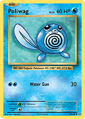 Poliwag Evolutions Pokemon Card