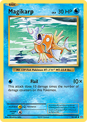 Magikarp Evolutions Pokemon Card