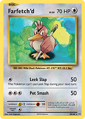Farfetch'd Evolutions Pokemon Card
