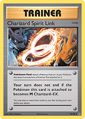 Charizard Spirit Link Evolutions Pokemon Card