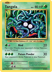 Tangela Evolutions Pokemon Card
