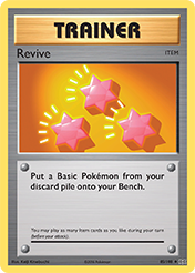Revive Evolutions Pokemon Card