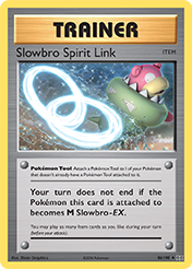 Slowbro Spirit Link Evolutions Pokemon Card