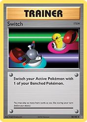 Switch Evolutions Pokemon Card